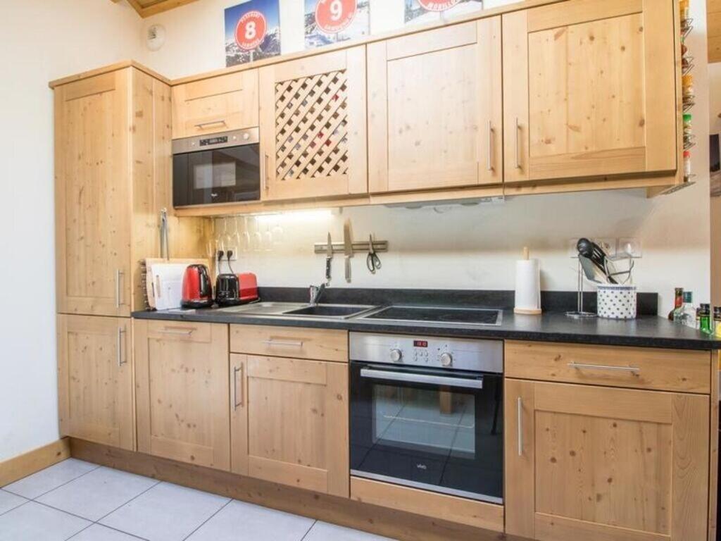 Modern 3 Bed Penthouse Apartment, Balcony & Garage, Close To Village & Ski Bus Samoëns Εξωτερικό φωτογραφία