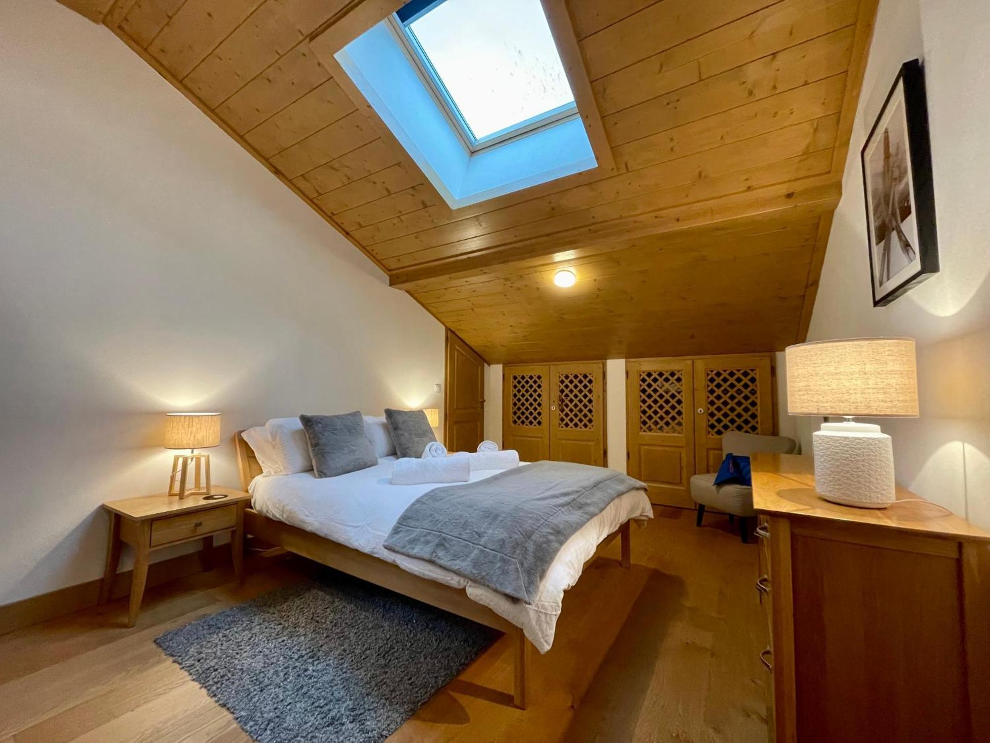 Modern 3 Bed Penthouse Apartment, Balcony & Garage, Close To Village & Ski Bus Samoëns Εξωτερικό φωτογραφία